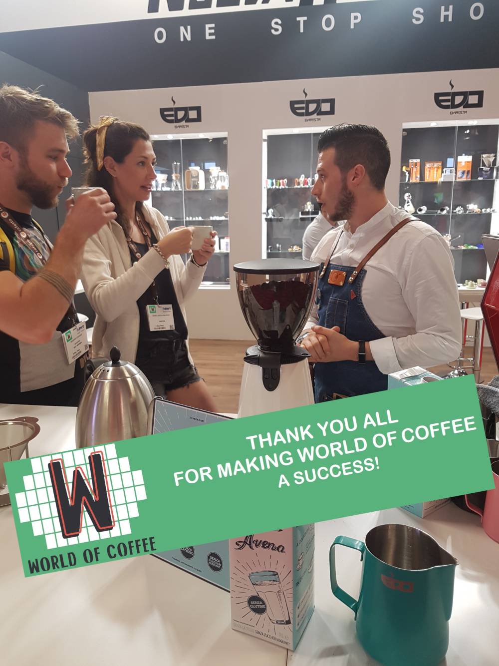 BERLINO 2019. LA RICETTA PERFETTA: PASSIONE PER IL CAFFE', CONOSCENZA E TANTO ENTUSIASMO