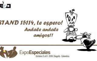 Bogotà, 5-8 Ottobre: EDO all’ ExpoEspeciales Cafe de Colombia 2016