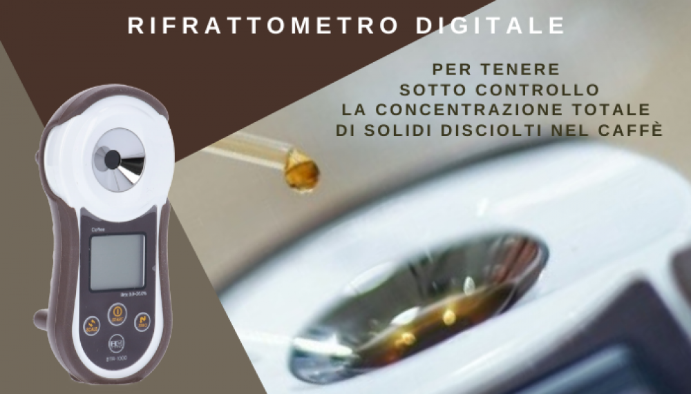 Vuoi diventare un piccolo chimico dell’espresso? Non puoi fare a meno del rifrattometro