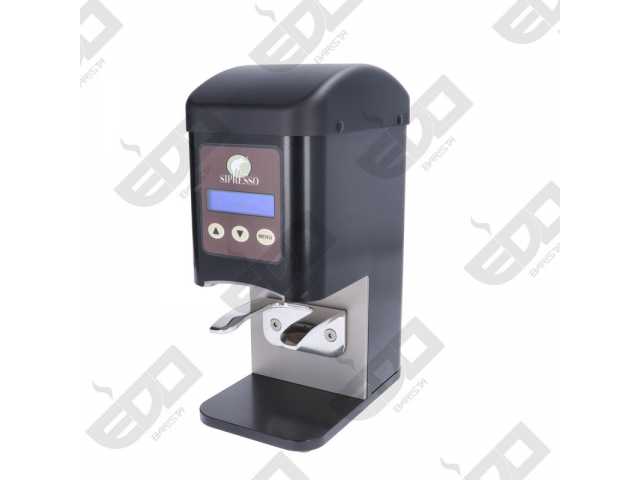 SIPRESSO AUTOMATIC PROFESSIONAL TAMPER - BLACK Ø53 mm