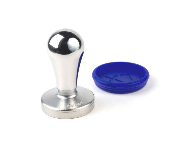 ESPRESSO TAMPER XT WITH  MIRROR FINISH HANDLE AND 58MM BASE