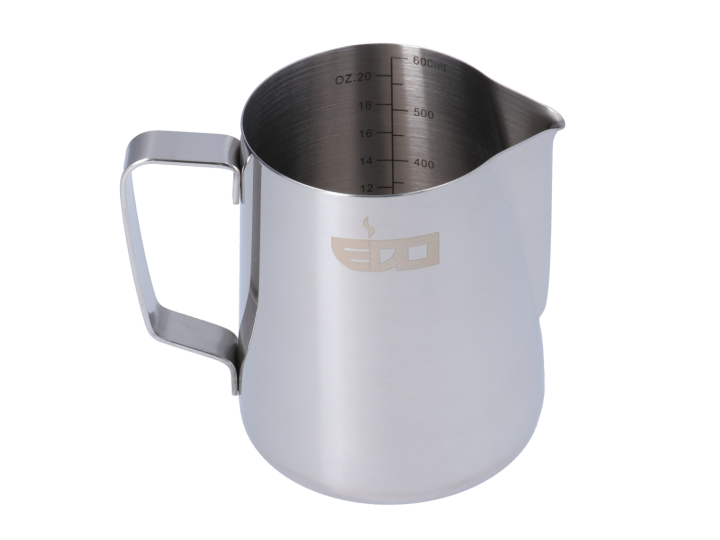 EDO BARISTA LINED STAINLESS STEEL MILK  PITCHER - 600 ml/20 oz