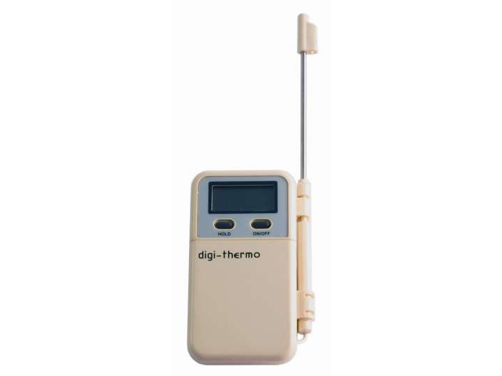 DIGITAL THERMOMETER WITH STAINLESS STEEL SENSORPROBE