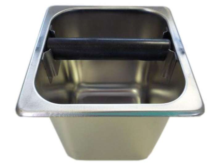 STAINLESS STEEL KNOCK BOX 6