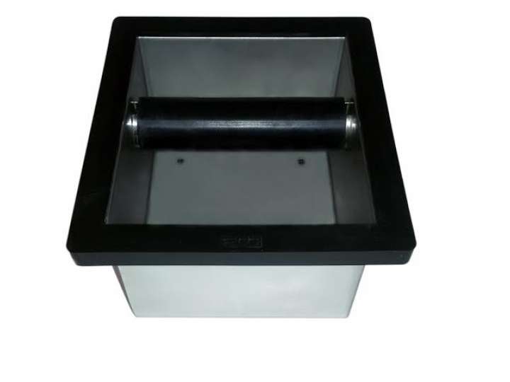 STAINLESS STEEL KNOCK BOX 