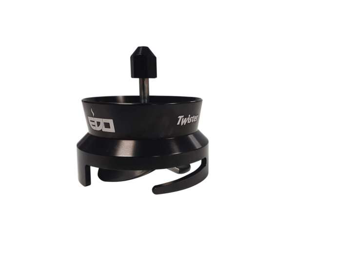 COFFEE DISTRIBUTION TOOL TWISTER - BLACK