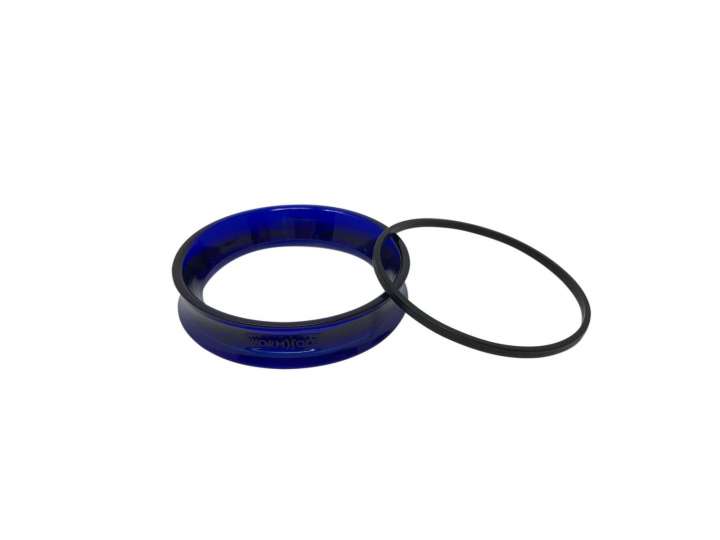 BLUE WORMHOLE RING