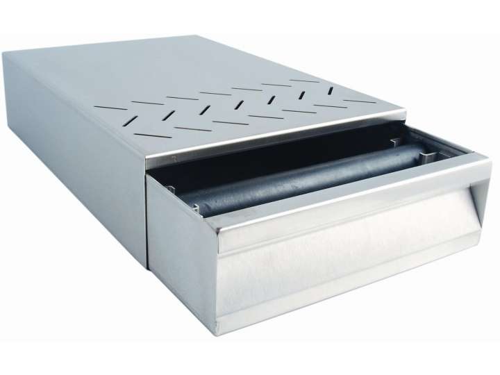 KNOCKOUT DRAWER IN STAINLESS STEEL