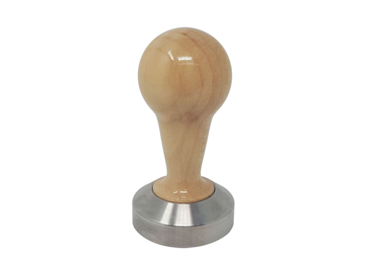 TAMPER COMPETIZIONE IN MAPLE WOOD AND STAINLESS STEEL - 54mm