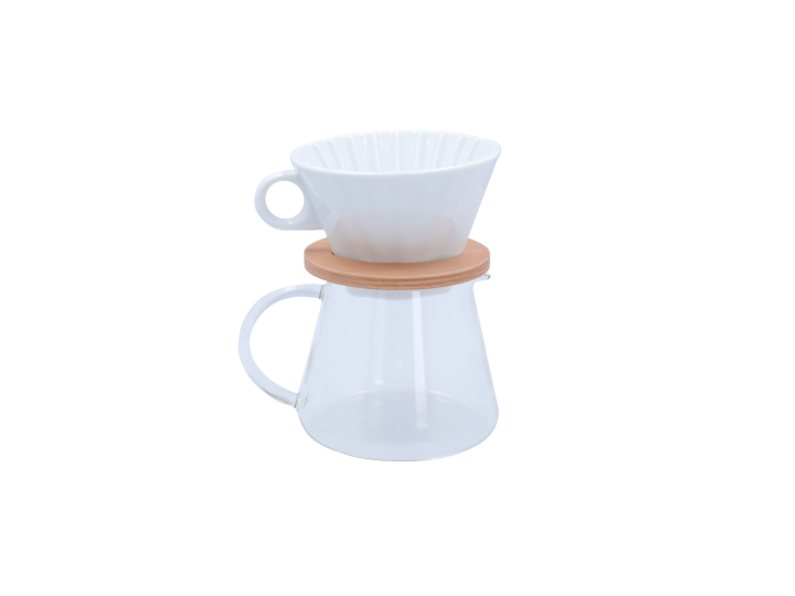 COFFEE POT & DRIPPER SET 600ml