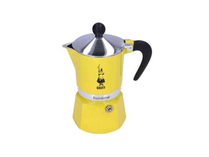 MOKA RAINBOW BIALETTI - 6 TAZZE GIALLA