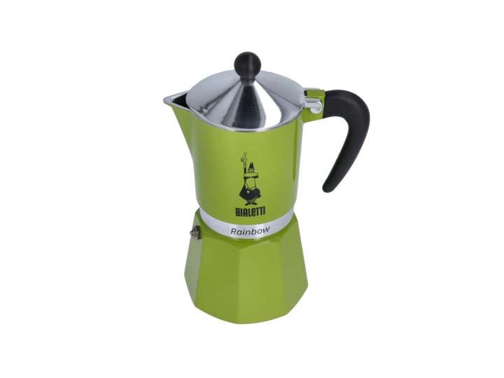 MOKA RAINBOW BIALETTI - 6 TAZZE VERDE