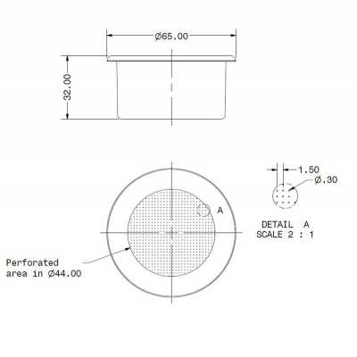 FILTRO SPAZIALE/P4Y/WEGA CONCEPT 2T H32M