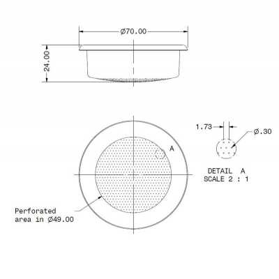 FILTER BASKET B70 2 T C H24 E